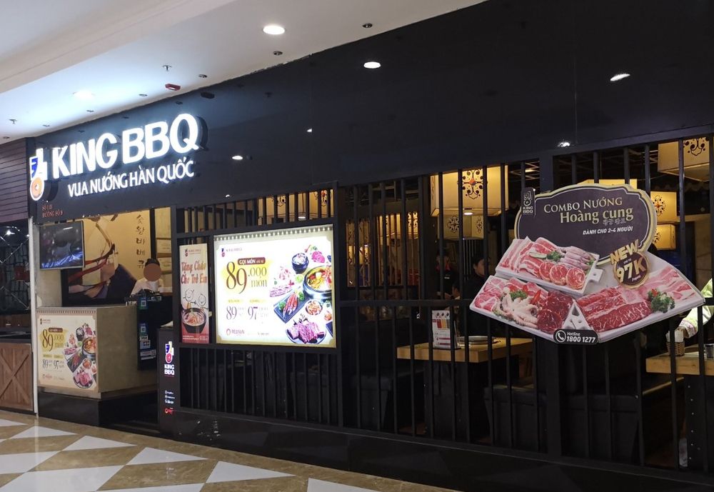 Quán nướng King BBQ kiểu Hàn tại Vincom Times City