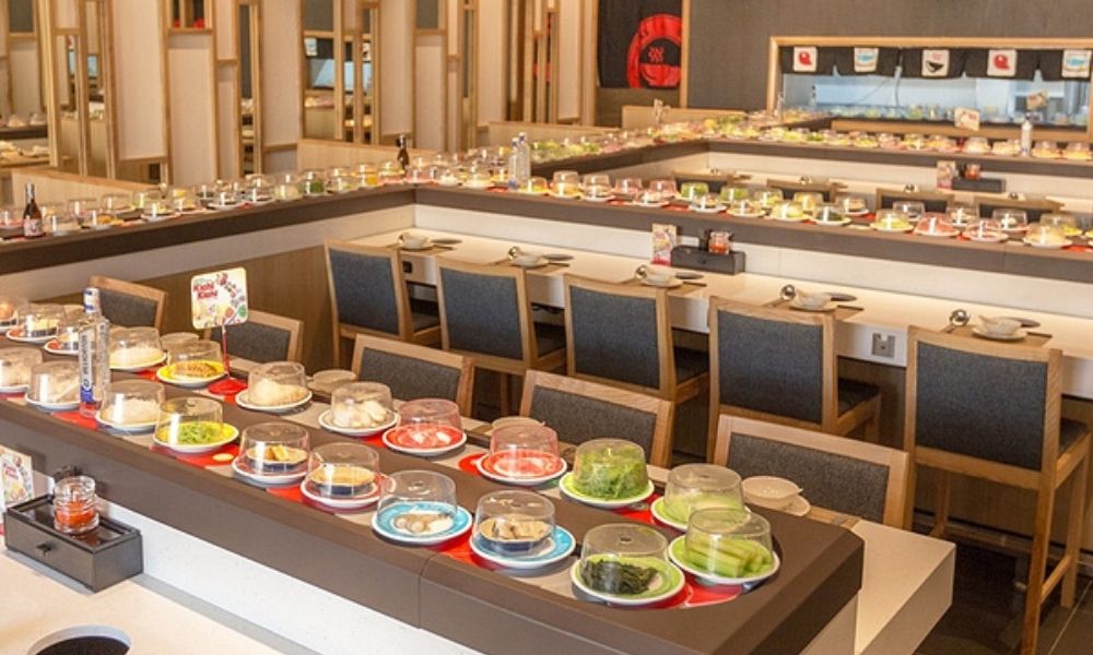 Mô hình buffet lẩu băng chuyền độc đáo tại Lê Văn Việt Quận 9