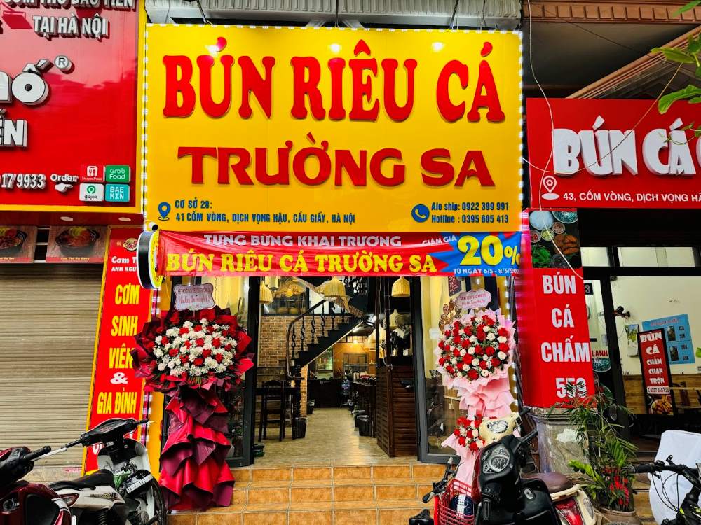 Bún riêu cá Trường Sa