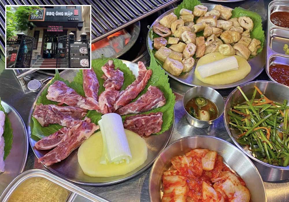 Trải nghiệm đồ nướng phong cách Hàn Quốc tại BBQ Ông Mập Hoàng Ngân