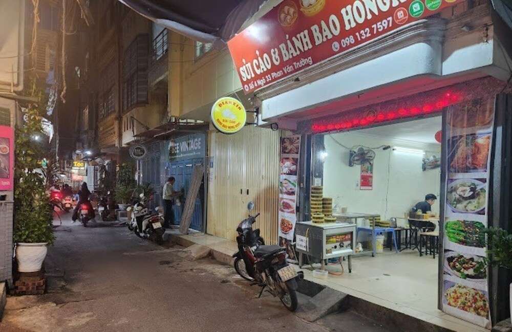 DIAXIN Sủi Cảo & Bánh Bao Hongkong với không gian quán khá giản dị (Ảnh: Google Maps)