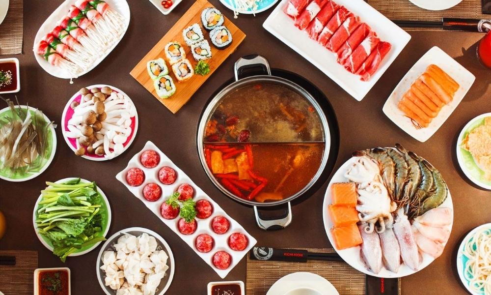 Kichi-Kichi là quán buffet Nguyễn Duy Trinh Quận 2 phục vụ lẩu băng chuyền siêu độc đáo