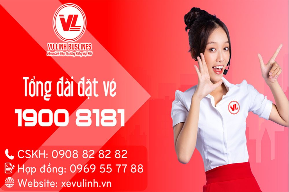 Liên hệ ngay với tổng đài để được hỗ trợ sớm nhất (Ảnh: Fanpage nhà xe Vũ Linh)