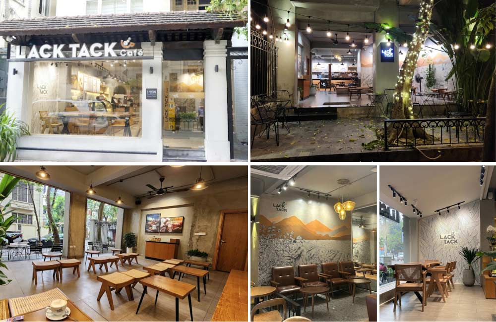 Không gian sống ảo cực chill tại Lack Tack Cafe Hoàng Ngân (Ảnh: Sưu tầm Internet)