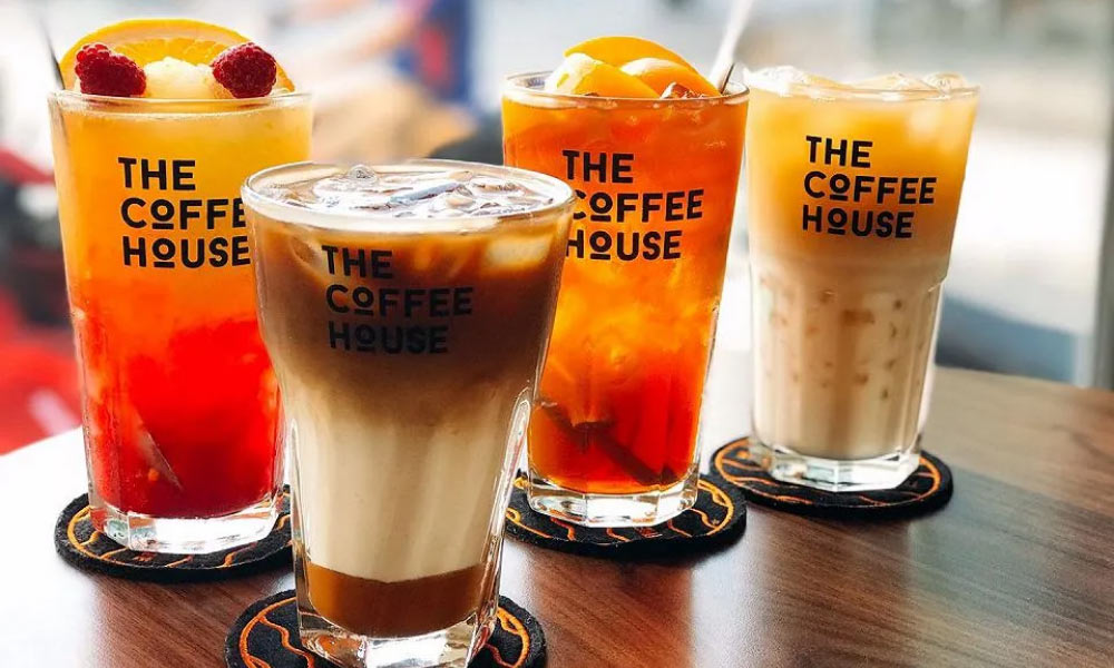 Đồ uống tại The Coffee House đa dạng và hấp dẫn 