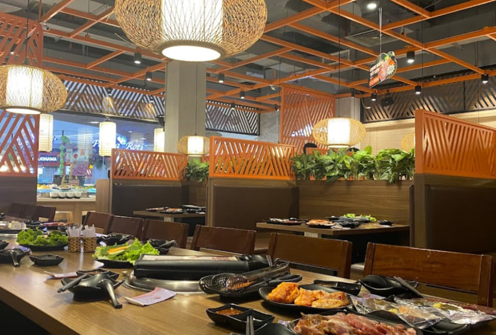 Không gian tinh tế và nhẹ nhàng tại Buffet Thủ Đức Grill & Chill(Ảnh: Sưu tầm Internet)