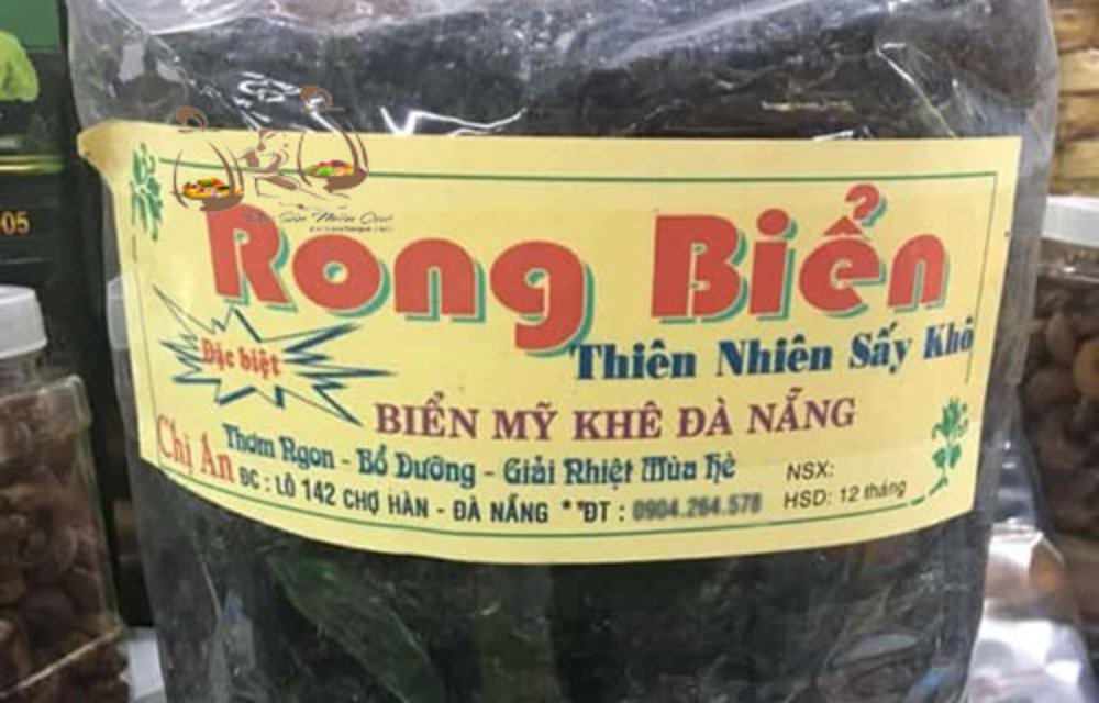 Đặc sản rong biển Mỹ Khê – món quà thiên nhiên từ vùng biển Đà Nẵng (Ảnh: sưu tầm Internet)