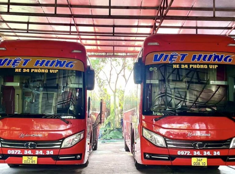 Nhà xe Việt Hưng: Lịch trình Tết 2024, giá vé rẻ cho mọi hành trình