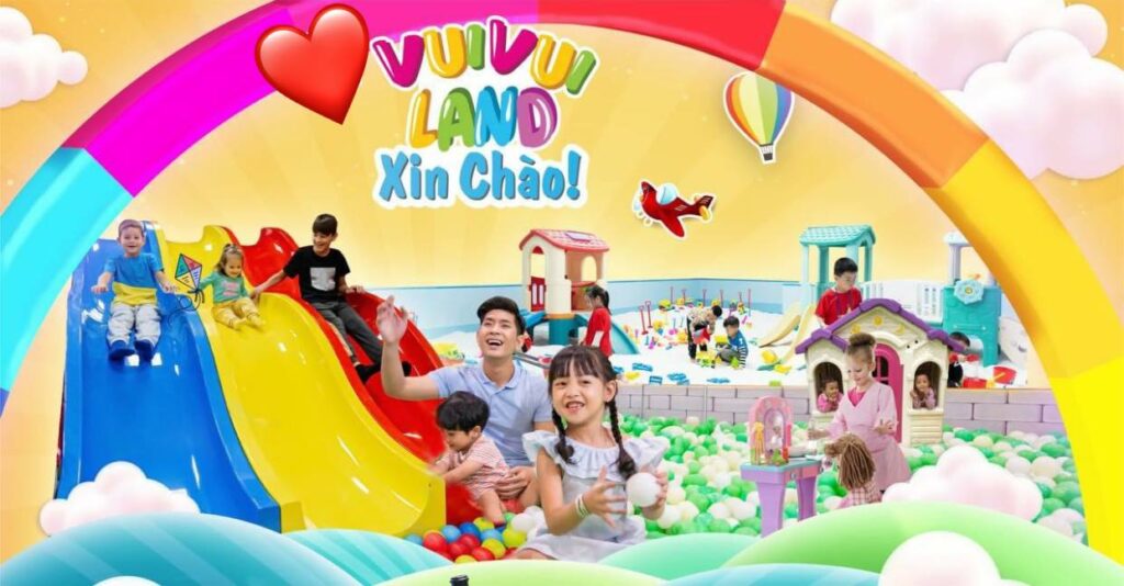 Tầng 5, Vincom Nguyễn Chí Thanh - Vui Vui Land, khu vui chơi lý tưởng cho gia đình hiện đại