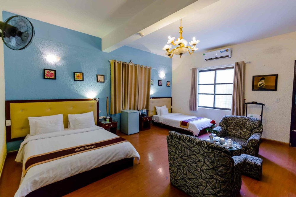 Phòng nghỉ tại A25 Hotel mang đến không gian thoải mái, ấm cúng