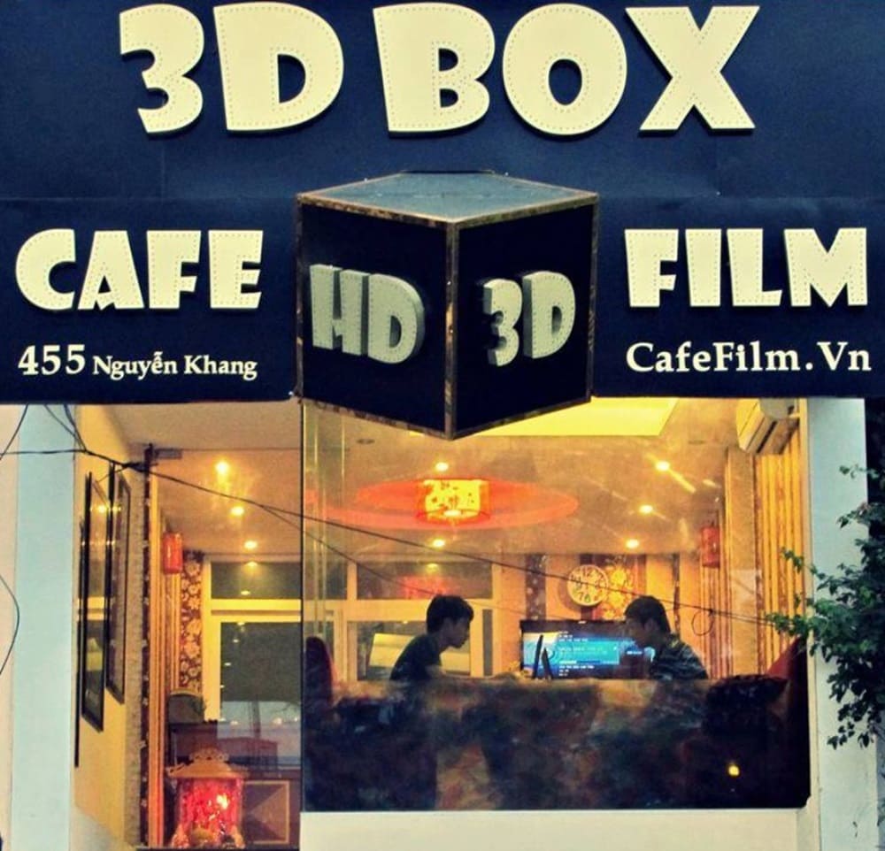 Cafe Film 3D Box sẽ đưa bạn vào không gian điện ảnh chân thực nhất. (Ảnh: Sưu tầm Internet)