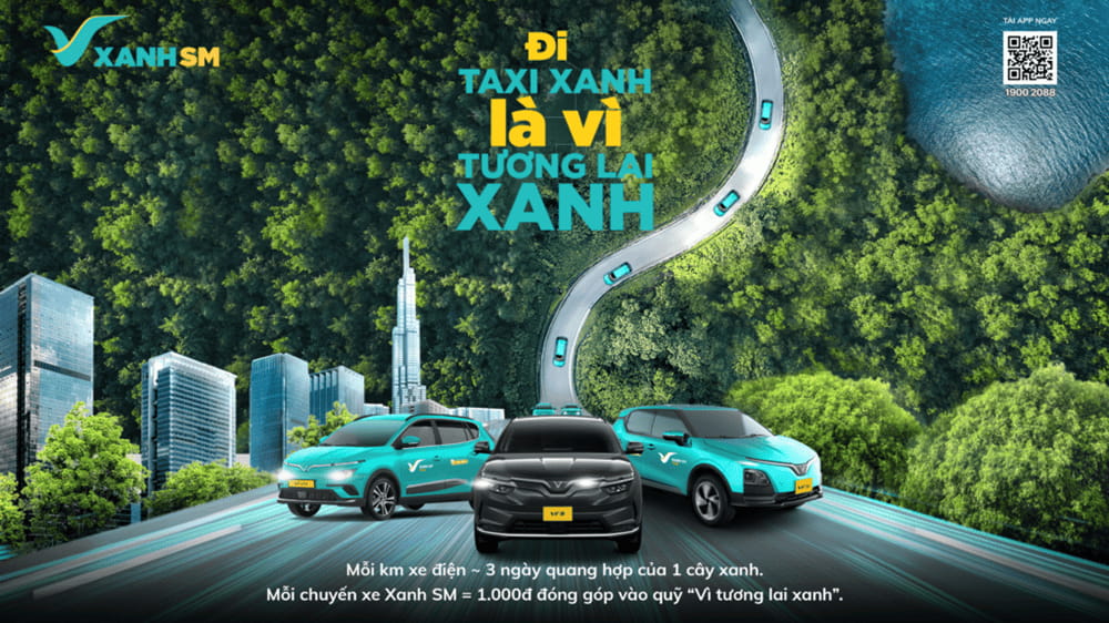 Sử dụng dịch vụ của Xanh SM để tận hưởng vô vàn tiện ích. 