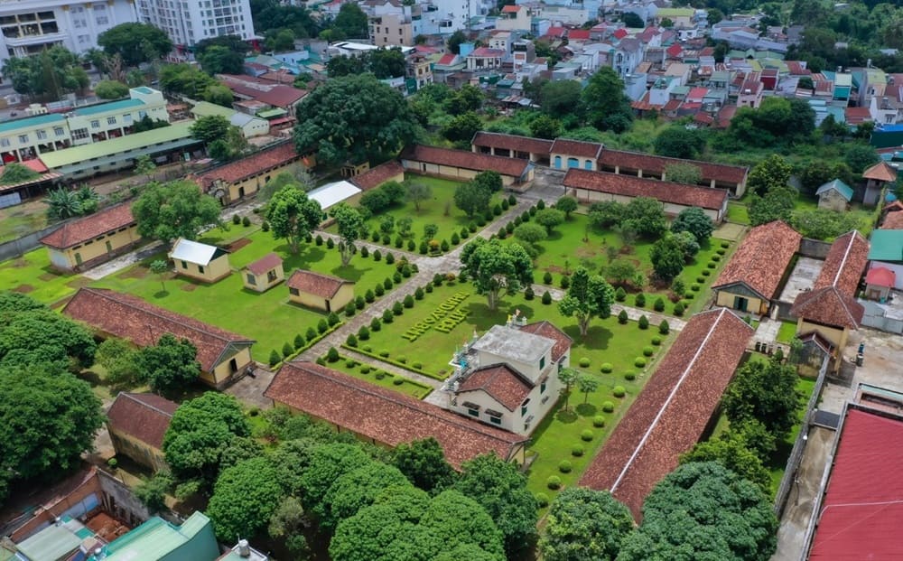 Nhà đày Buôn Ma Thuột được chia thành nhiều khu vực riêng biệt.