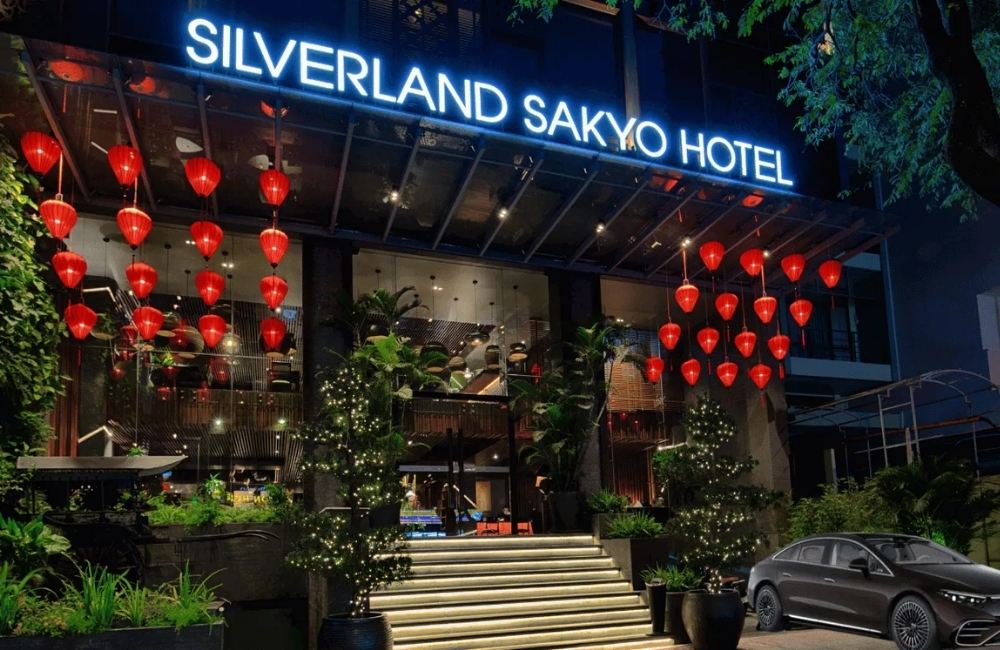 Khách sạn Silverland Sakyo Hotel & Spa cách ga Sài Gòn 1,5km (Ảnh: silverlandhotels.com)