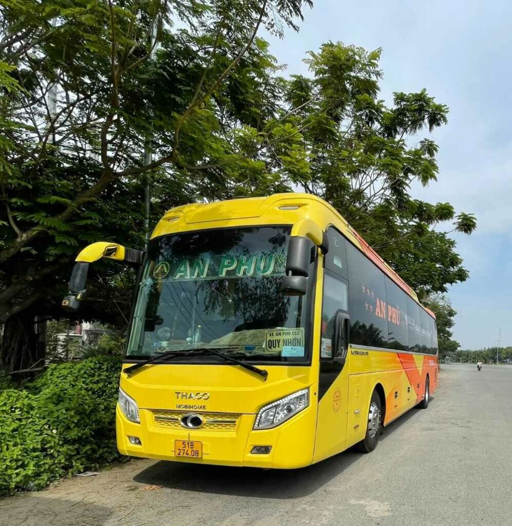 An Phú Buslines chuyên cung cấp dịch vụ xe khách cố định trên tuyến TP. HCM <-> Quy Nhơn 