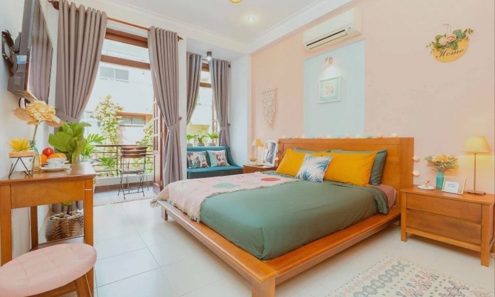 Bông homestay là sự kết hợp tinh tế giữa nghệ thuật và sự thoải mái (Ảnh: Sưu tầm Internet)