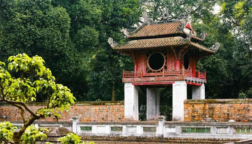 Văn Miếu (Ảnh: Báo Quân đội Nhân dân)