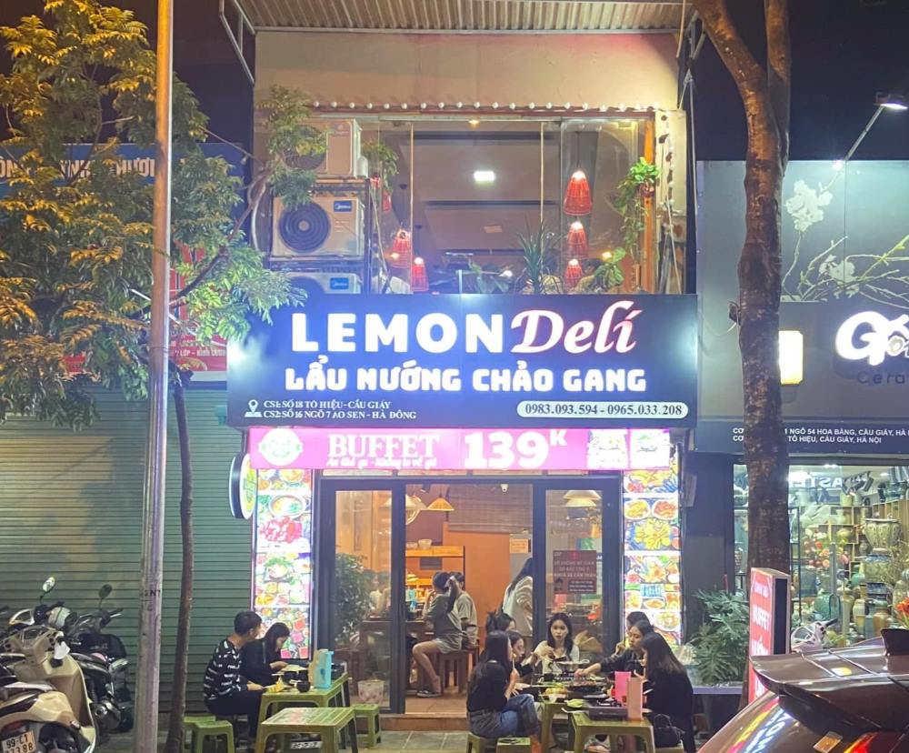 Lemon Deli - Lẩu nướng chảo gang ở 18 Tô Hiệu