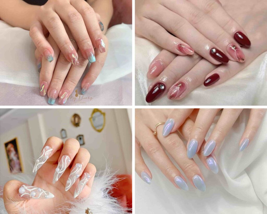 Các mẫu nail đẹp tại My Doris Nail & Beauty (Ảnh: My Doris Nail & Beauty)