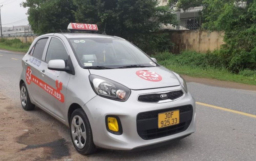 Giá cước Taxi 123 khá phải chăng, phù hợp với nhiều người (Ảnh: Taxi 123)