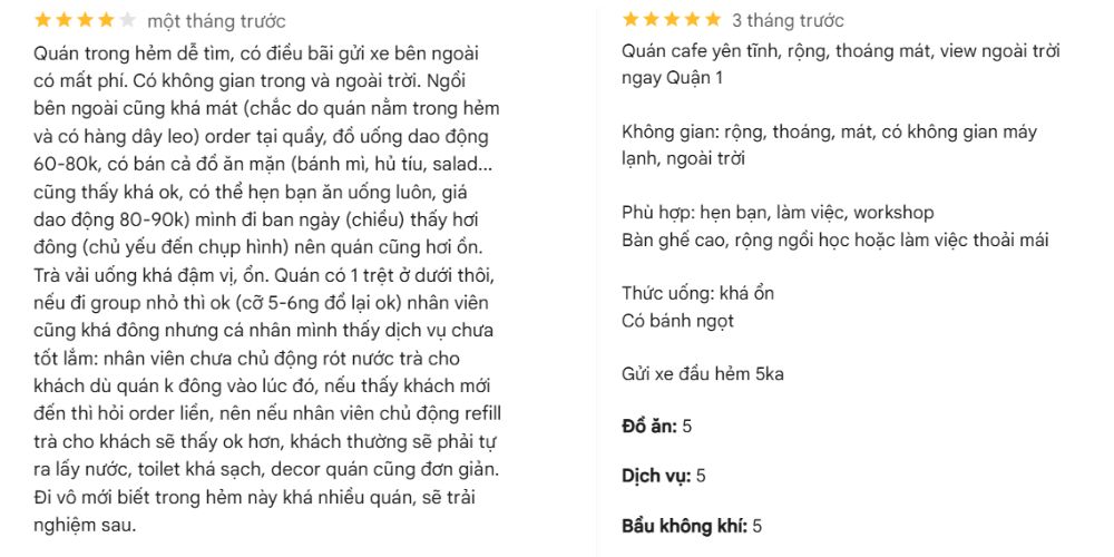 Những dòng feedback “siêu thực” của khách hàng tại Beanthere