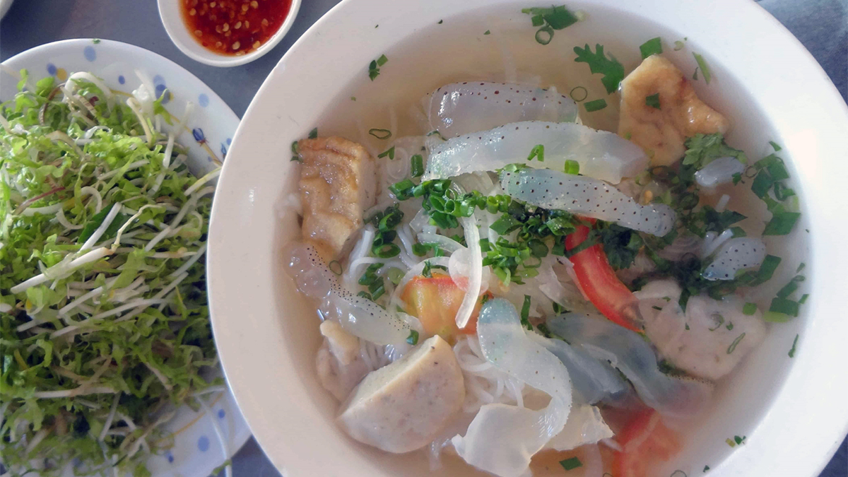 Bún sứa Quy Nhơn