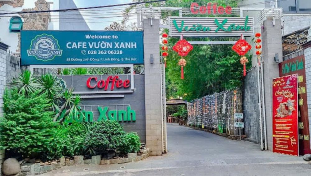 Cafe Vườn Xanh 