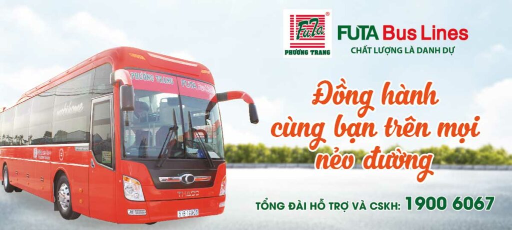 Số điện thoại tổng đài hỗ trợ và CSKH nhà xe Phương Trang 1900 6067 (Ảnh: futabus.vn)