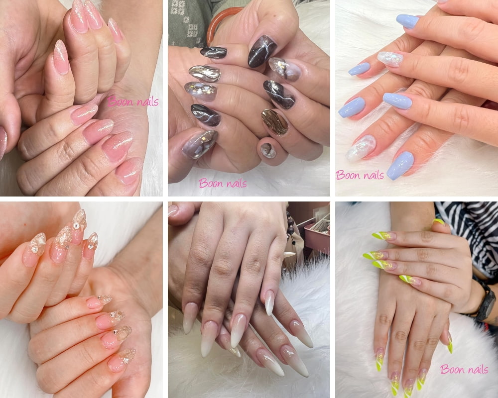 Bộ sưu tập mẫu nail đẹp tại Boon Nails (Ảnh: Boon Nails)