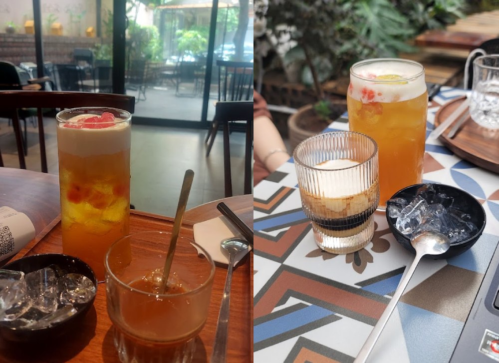 Trà Kombucha là món nước uống nổi tiếng tại Í Chà Cafe 