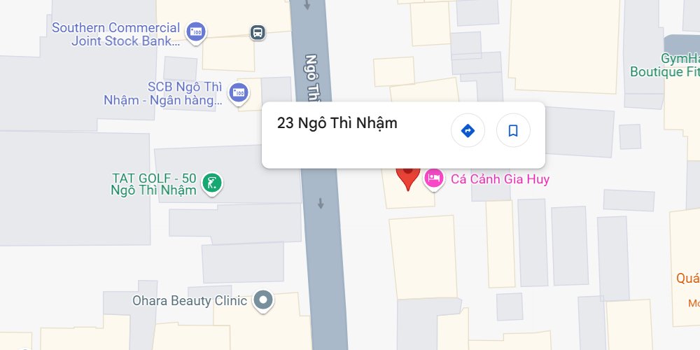 Homestay gần nhiều địa điểm vui chơi, chỉ cần phút để đến phố cổ Hà Nội (Ảnh: Google maps)