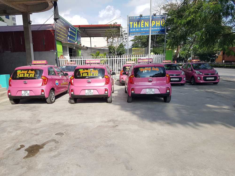 Taxi Hoàng Anh là một trong những hãng taxi quen thuộc tại Hải Phòng 
