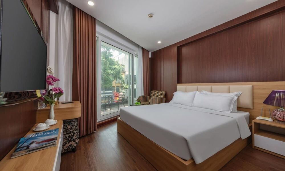 Millennium Hotel nổi tiếng với sự sạch sẽ, gọn gàng của các phòng