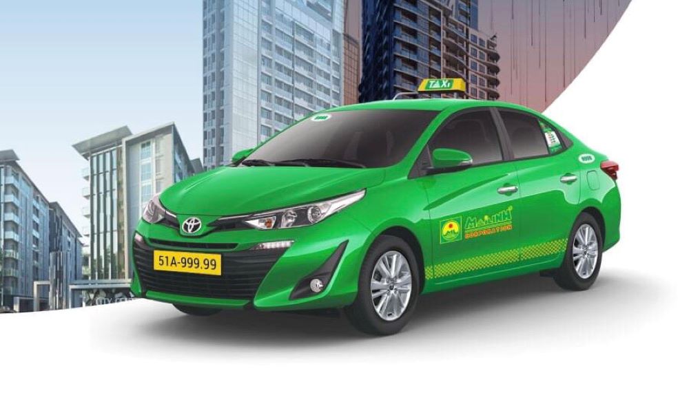 Cà Mau có nhiều hãng taxi hoạt động phục vụ du khách (Ảnh: Sưu tầm Internet)