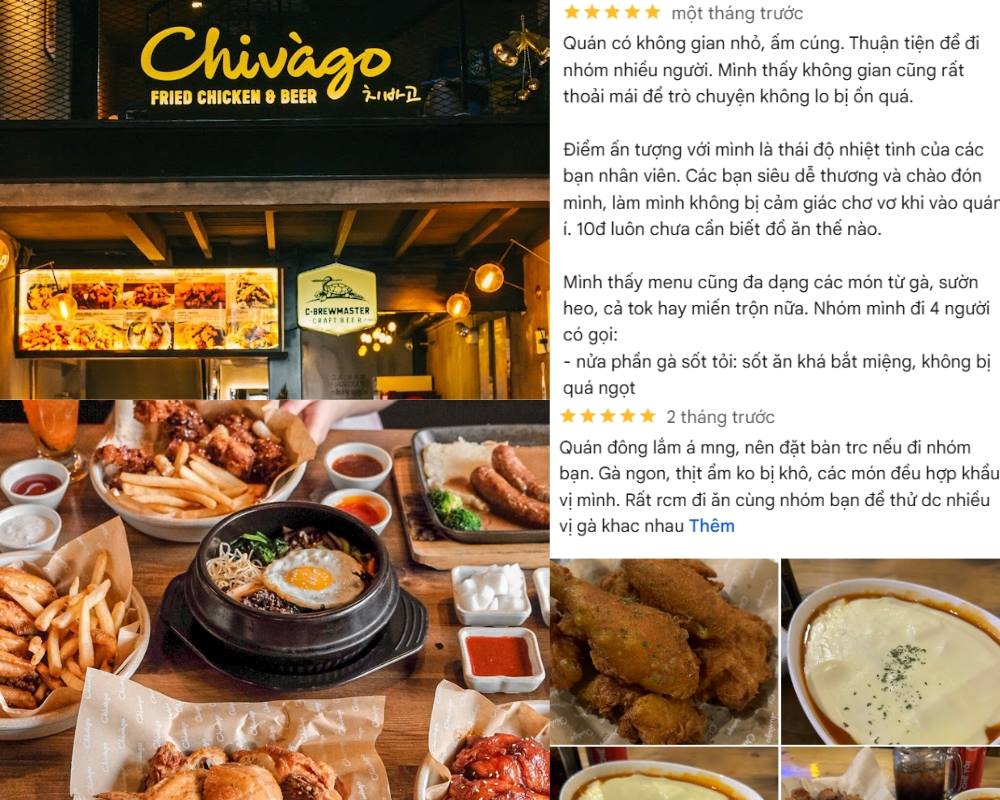 Gà rán Chivago Chicken đã làm nên tên tuổi của thương hiệu 