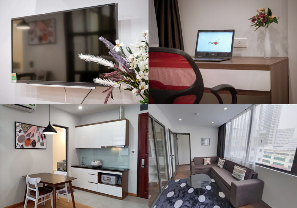 Một số dịch vụ tiện ích tại MINORI Service Apartment