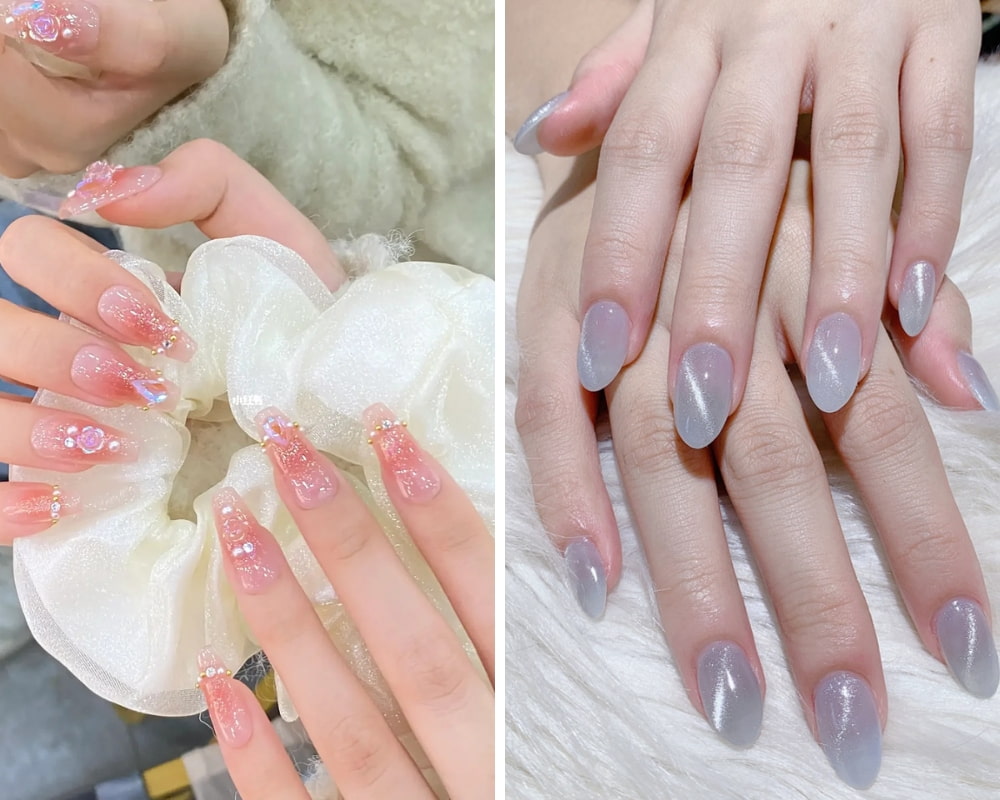 Từng mẫu nail đều được thực hiện một cách tỉ mỉ và chỉn chu (Ảnh: Golden Nail)