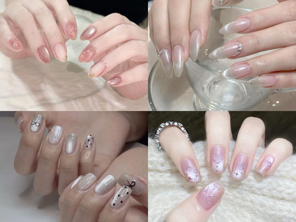 Các mẫu nail mắt mèo được yêu thích do long lanh và bắt sáng tốt