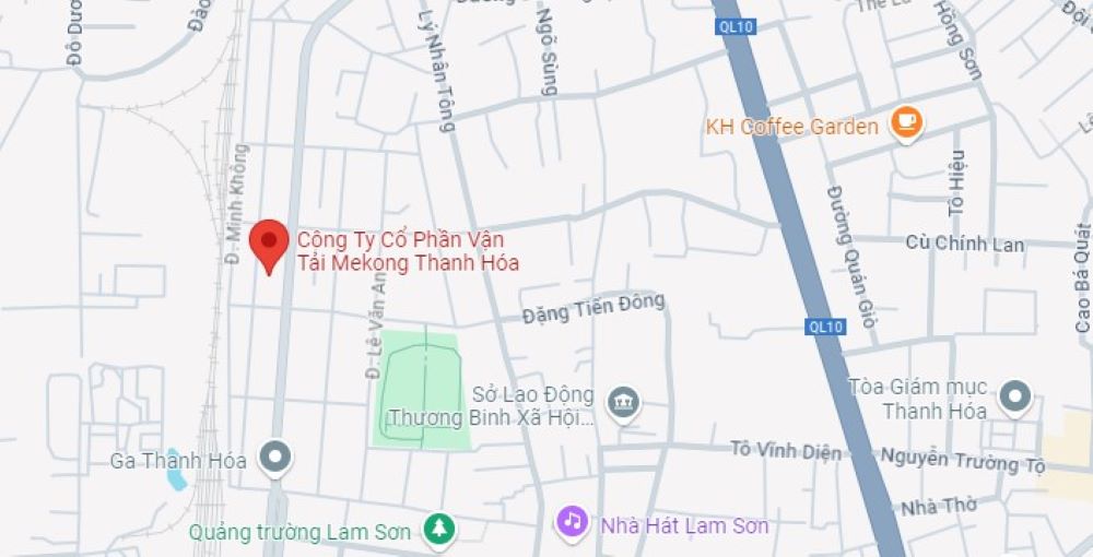 Địa chỉ của hãng Taxi Mekong 
