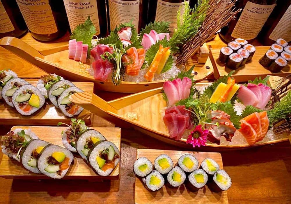 Sushi Nhí là địa điểm lý tưởng để thưởng thức món Nhật với giá cực hợp lý (Ảnh: Sưu tầm Internet)