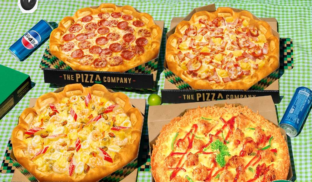 Trọn bộ 4 dòng pizza “best seller” tại The Pizza Company