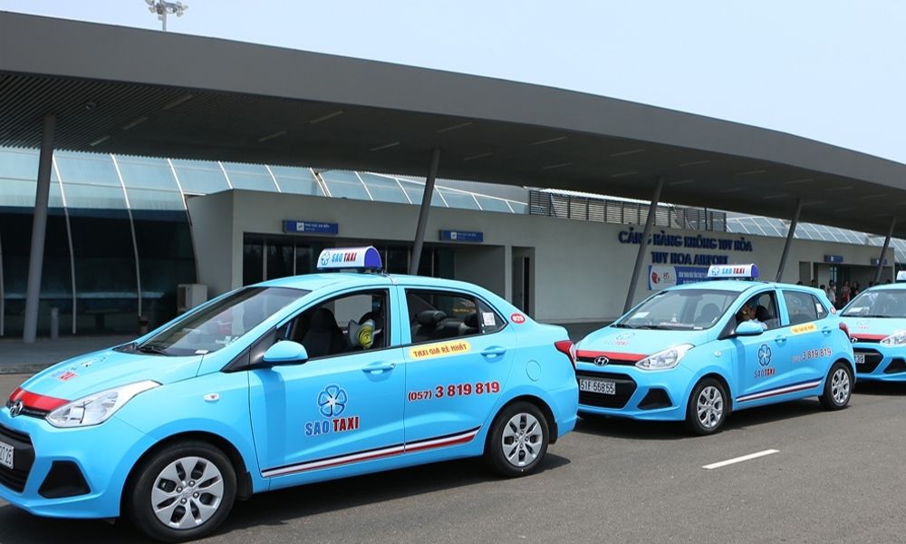 Taxi Sao - Hãng taxi giá tốt, chất lượng tại Phú Yên