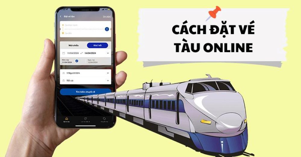 Bạn có thể đặt vé qua trang web chính thức của Đường sắt Việt Nam 
