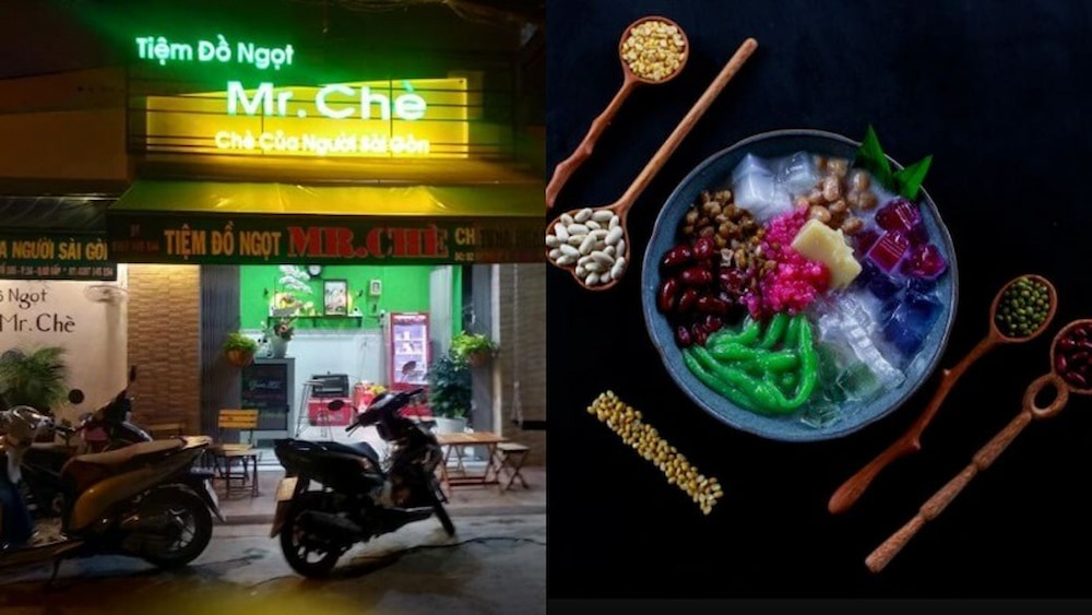 Mr. Chè Cô Giang là tiệm ăn vặt dành cho các tín đồ mê đồ ngọt