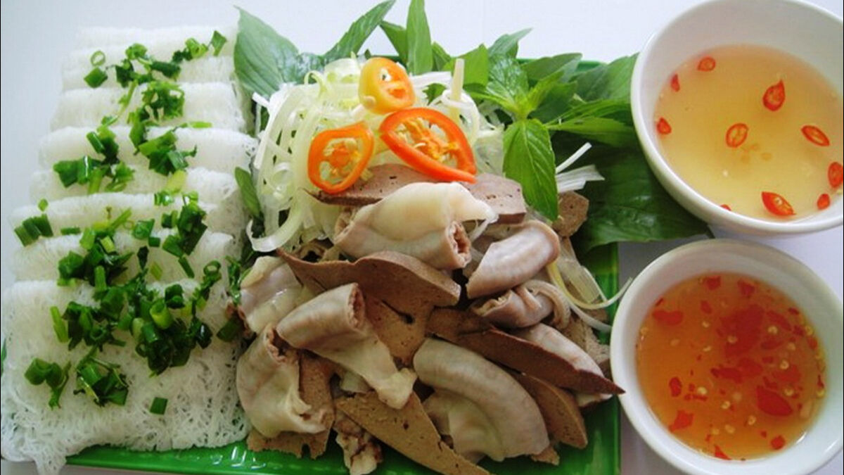 Bánh hỏi cháo lòng Quy Nhơn