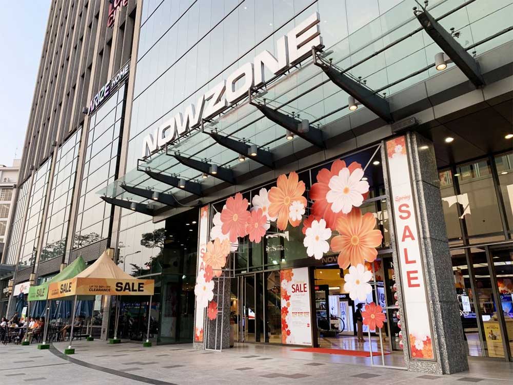 Nowzone Fashion Shopping Center Mall có các nhà hàng ăn uống đa dạng