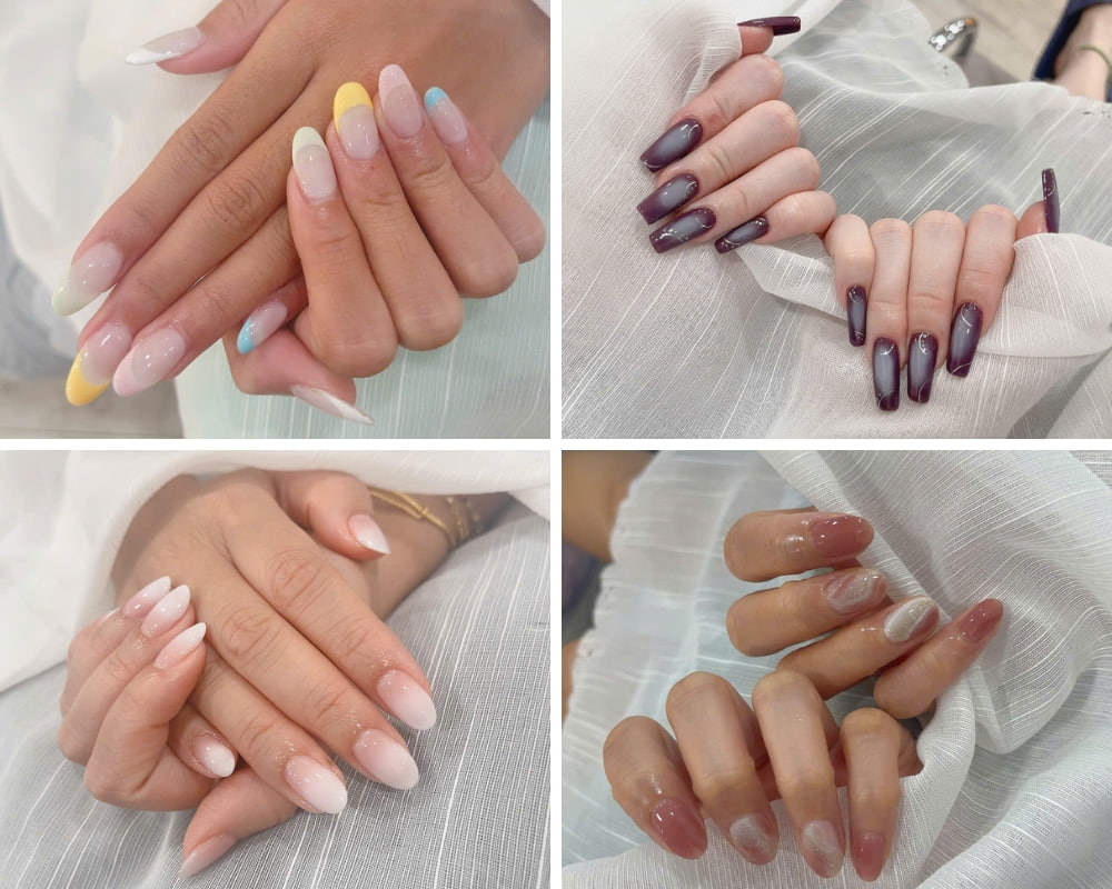 Một số mẫu nail đẹp và xu hướng của JM Beauty Lounge (Ảnh: JM Beauty Lounge)