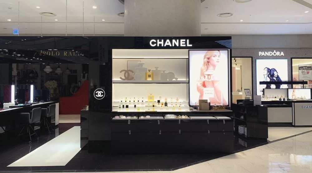 Gian hàng Chanel Beauty tại Lotte Center Hà Nội