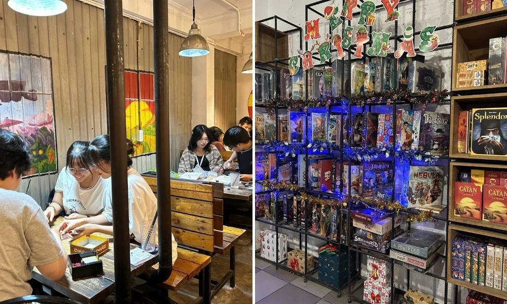 Kho thẻ bài game đồ sộ tại CashFlow Board Game Cafe TPHCM