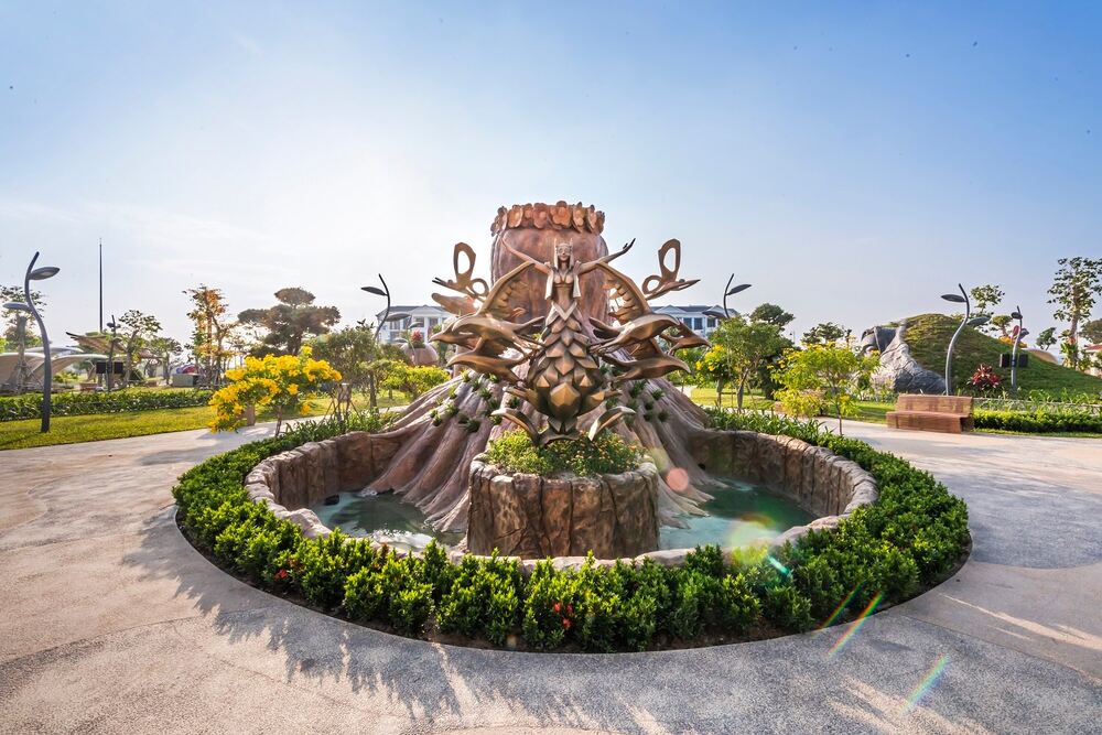 Công viên nghệ thuật đương đại Urban Park với nhiều tác phẩm điêu khắc độc đáo (Ảnh: Sưu tầm internet)